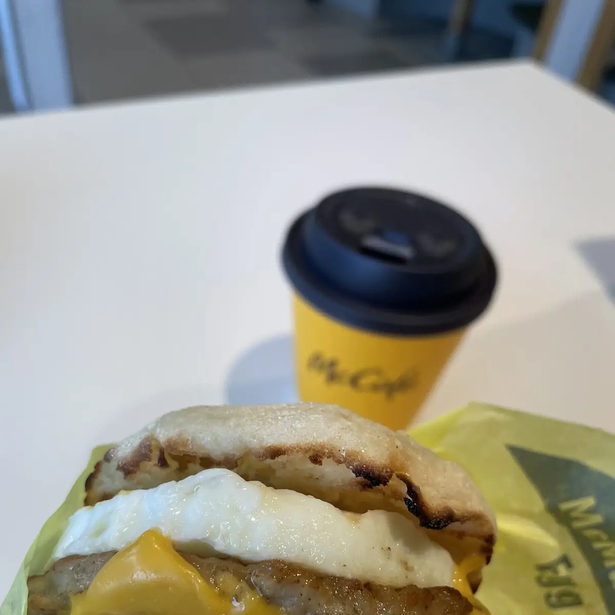 Sausage Mcmuffin with Egg