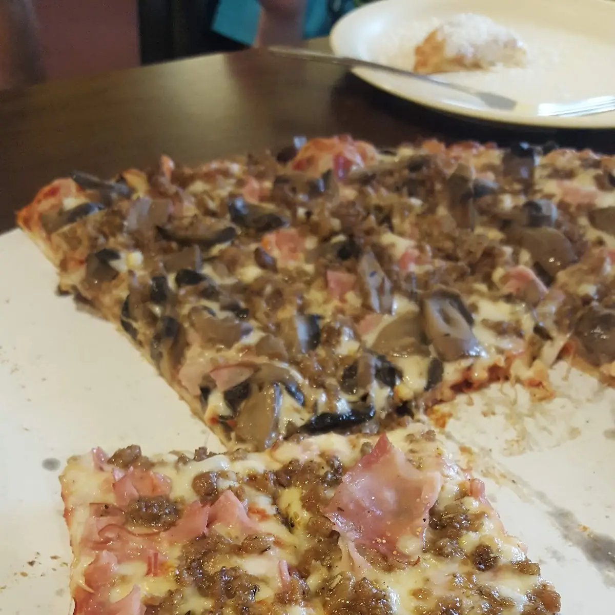 Ham and Sausage Pizza