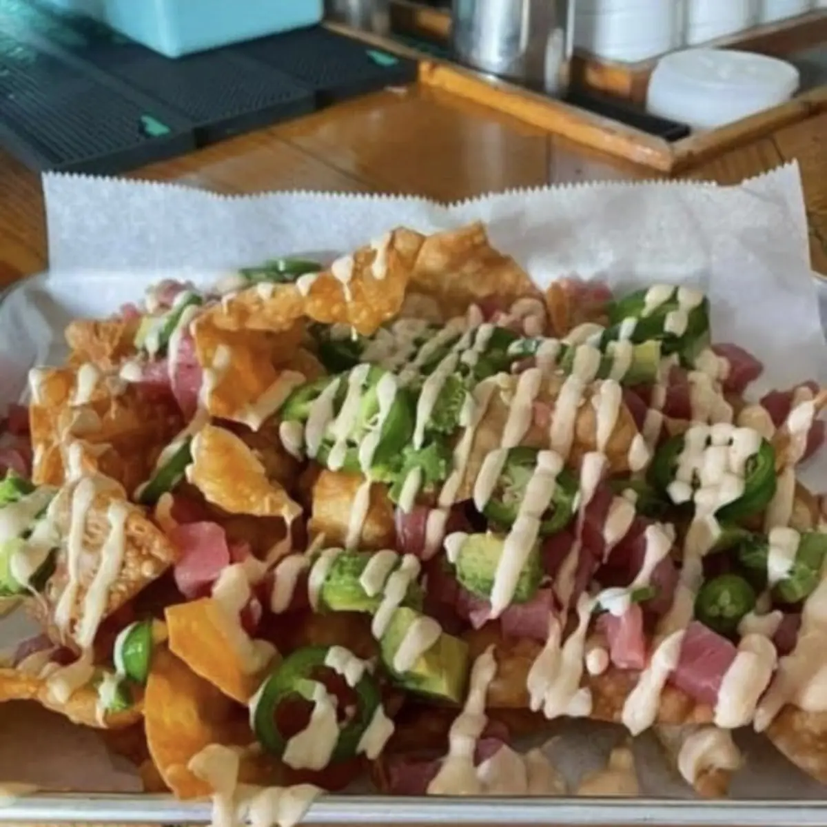 Ahi Tuna Nachos