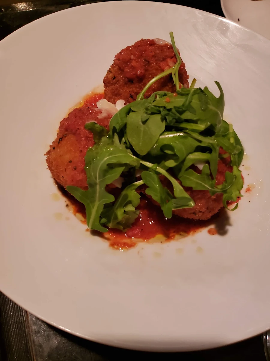 Fried Burrata Salad