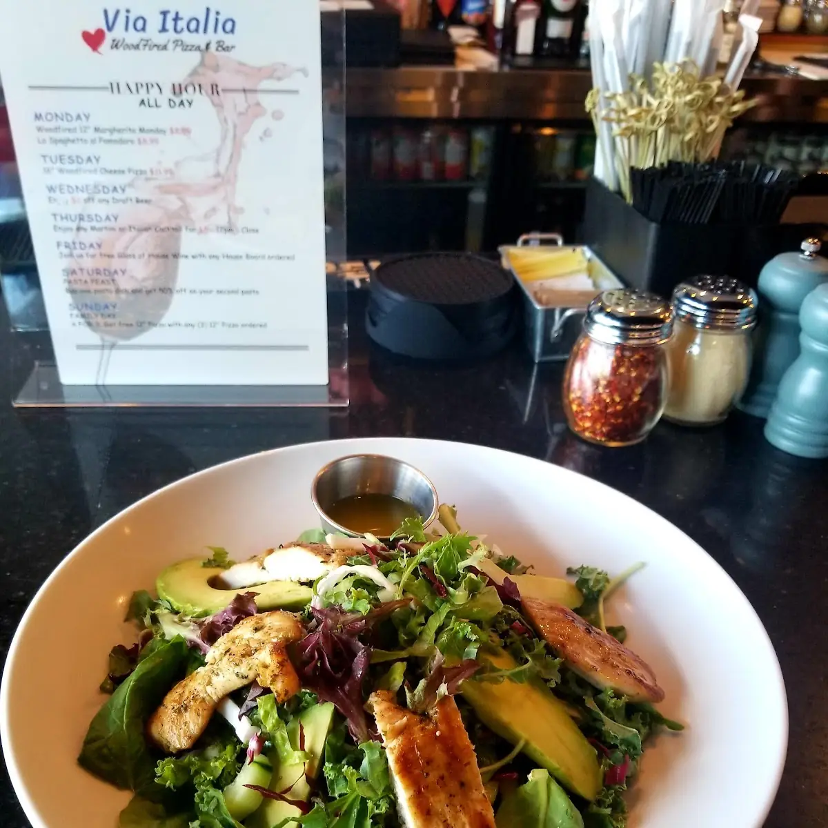 Chicken & Avocado Salad
