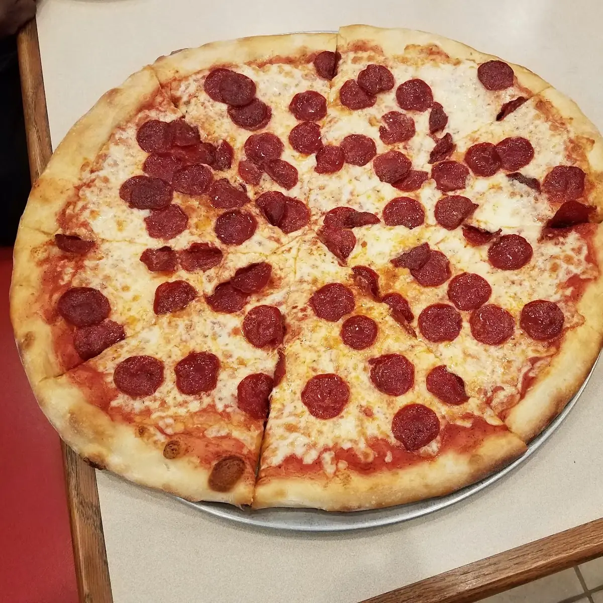 Beef Pepperoni Pizza