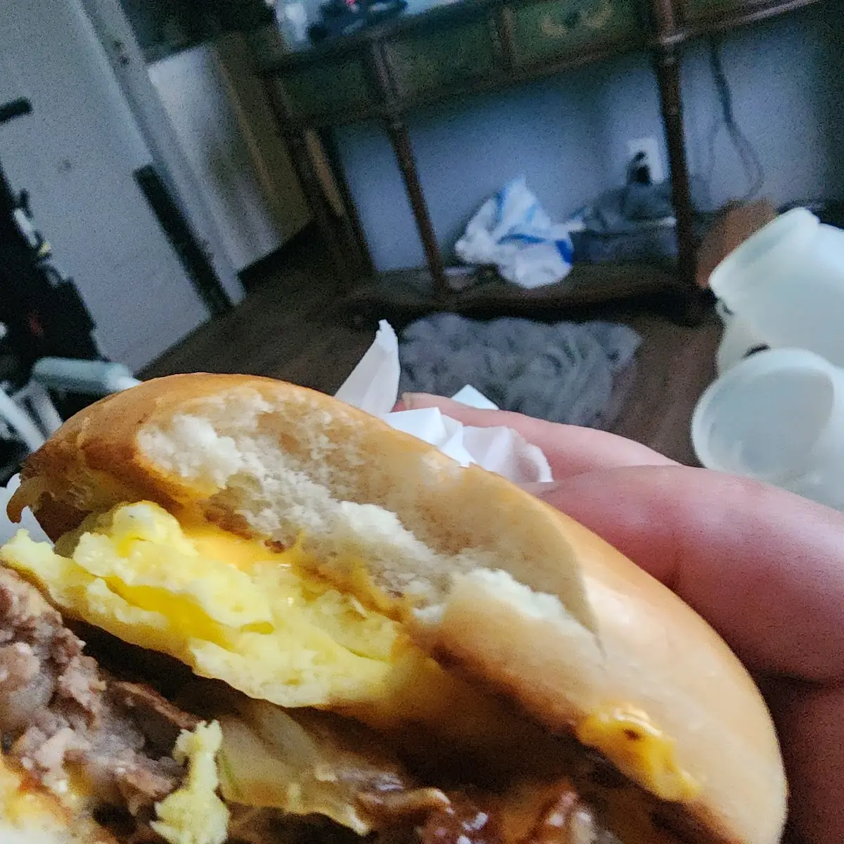 Steak Egg Cheese Bagel