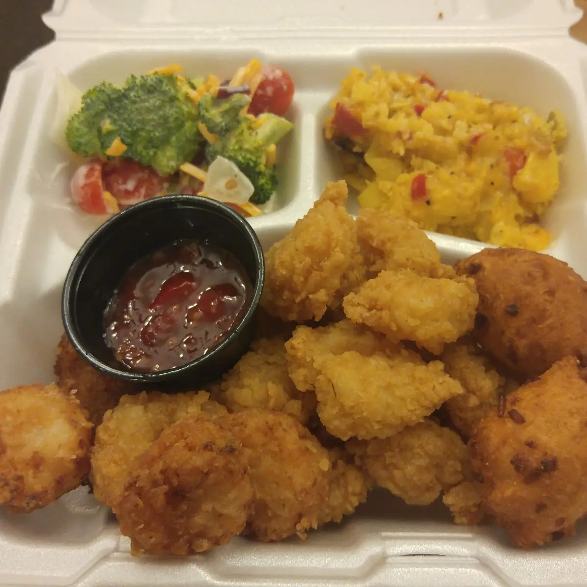Shrimp Scallops Crab