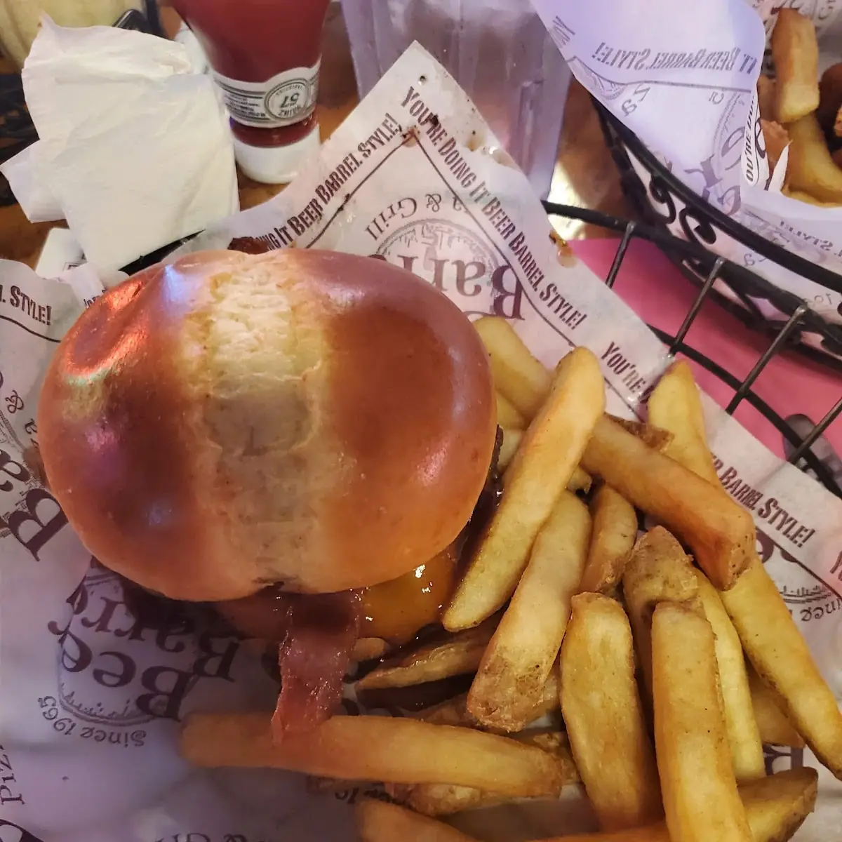 Bacon BBQ Cheeseburger