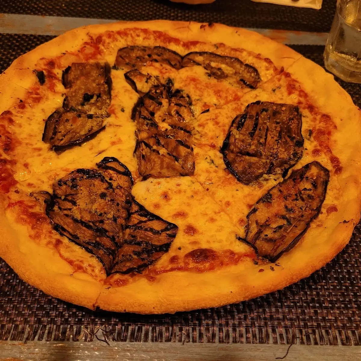 Egg Plant Pizza