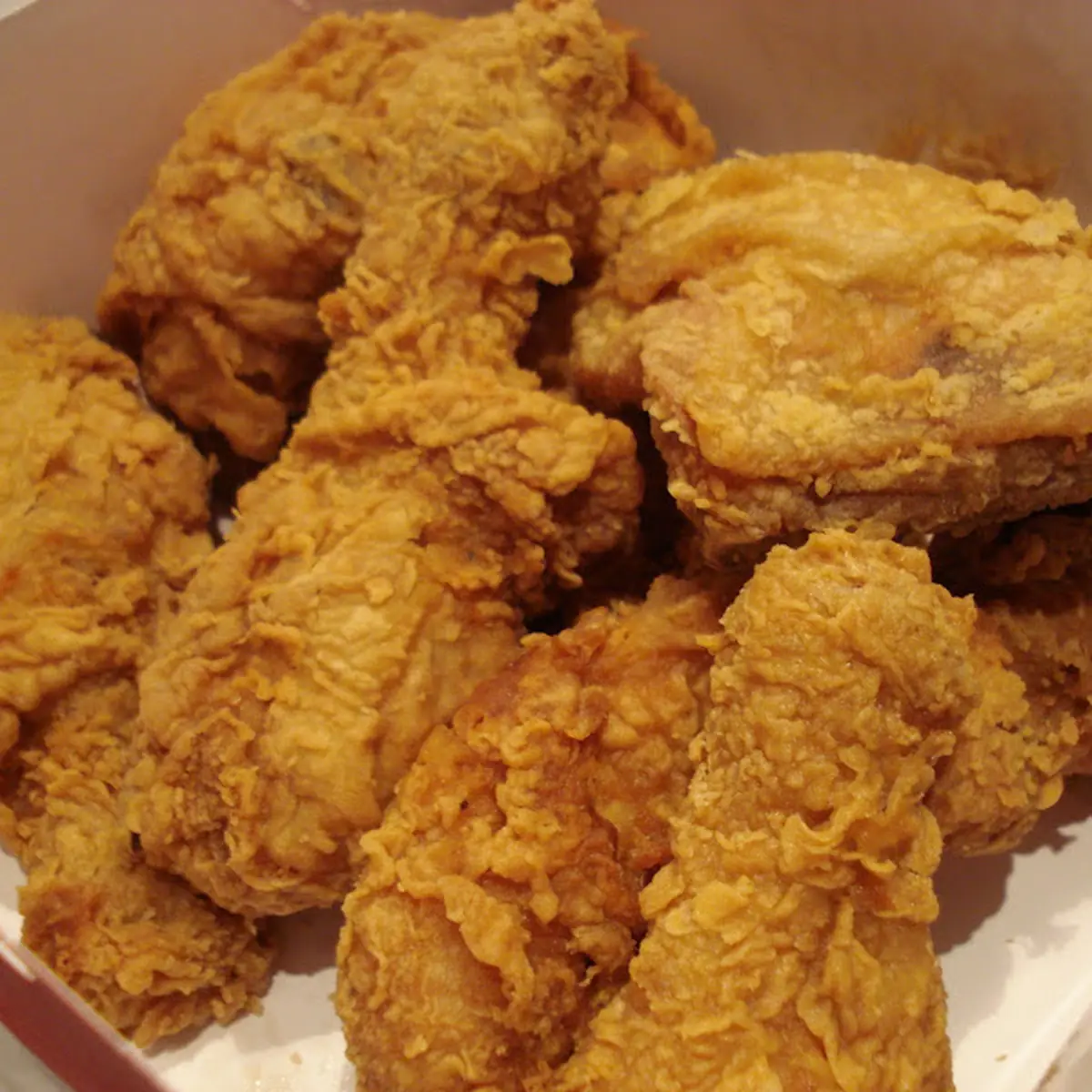 Fried Chicken and Okra