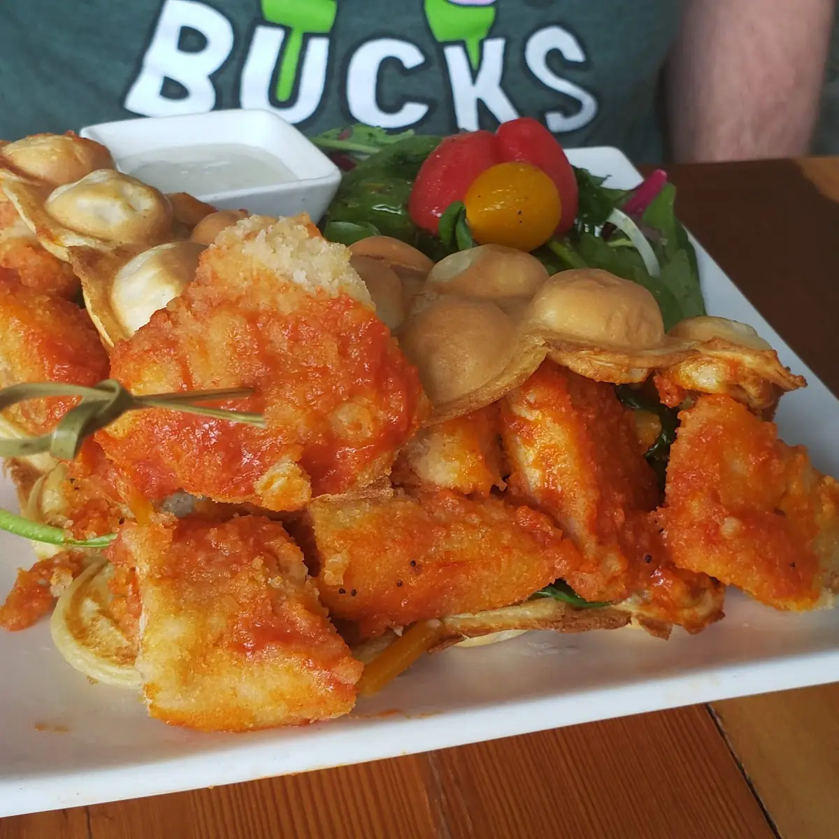 Buffalo Chicken Waffle