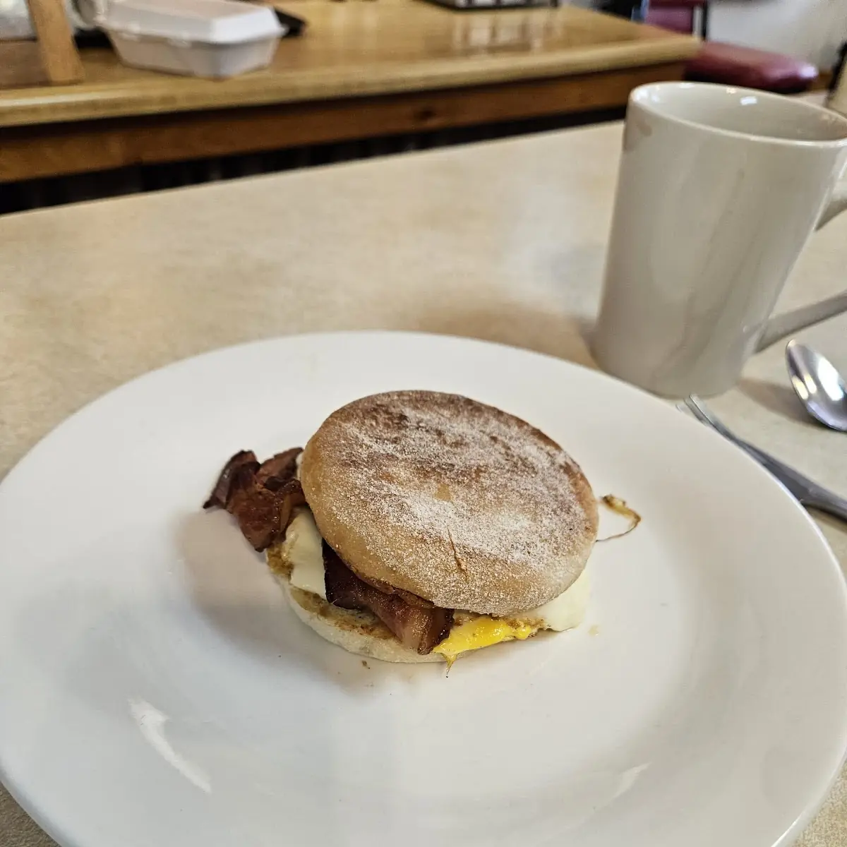 Bacon Egg Cheese Breakfast Sandwich