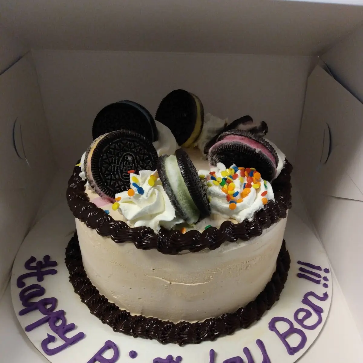 Oreo Cookie Sandwich Cake
