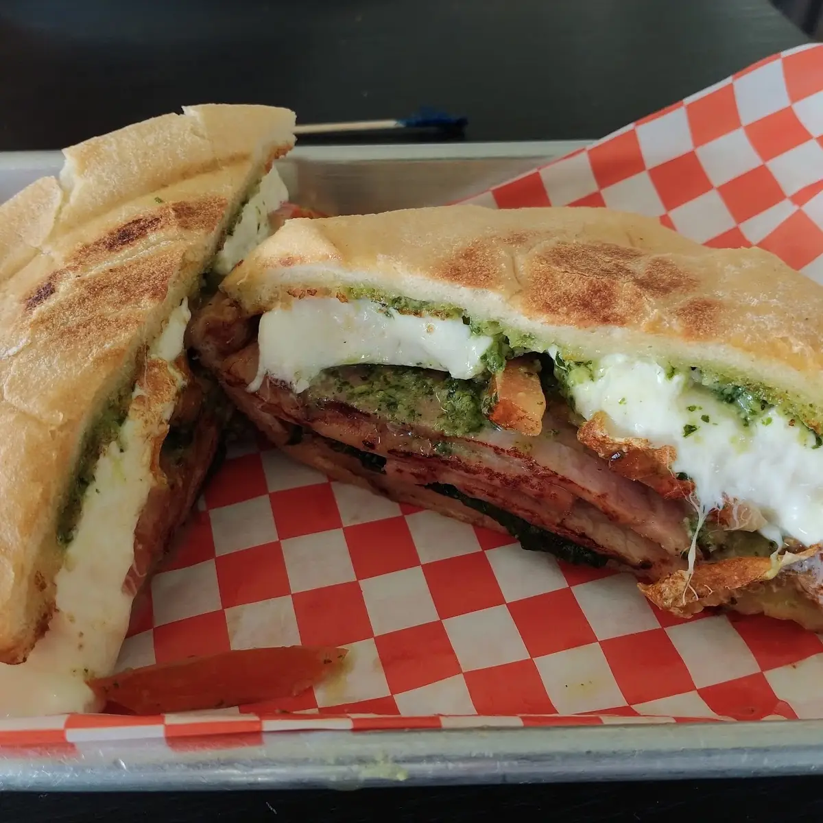 Caprese Sandwich Add Ham