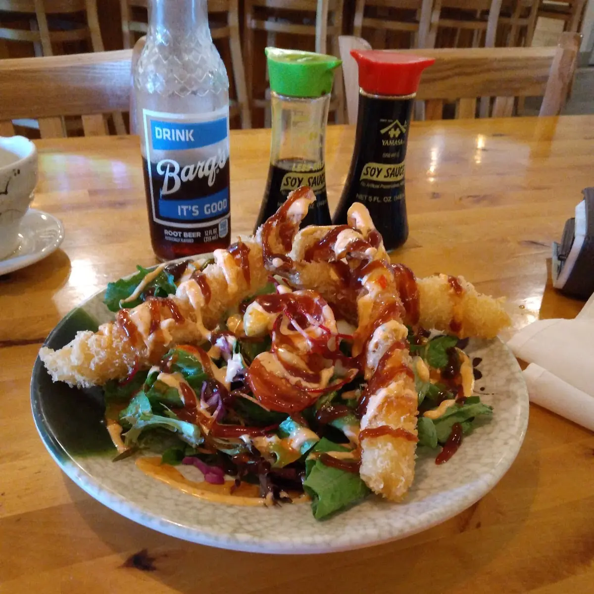 Tempura Shrimp Salad