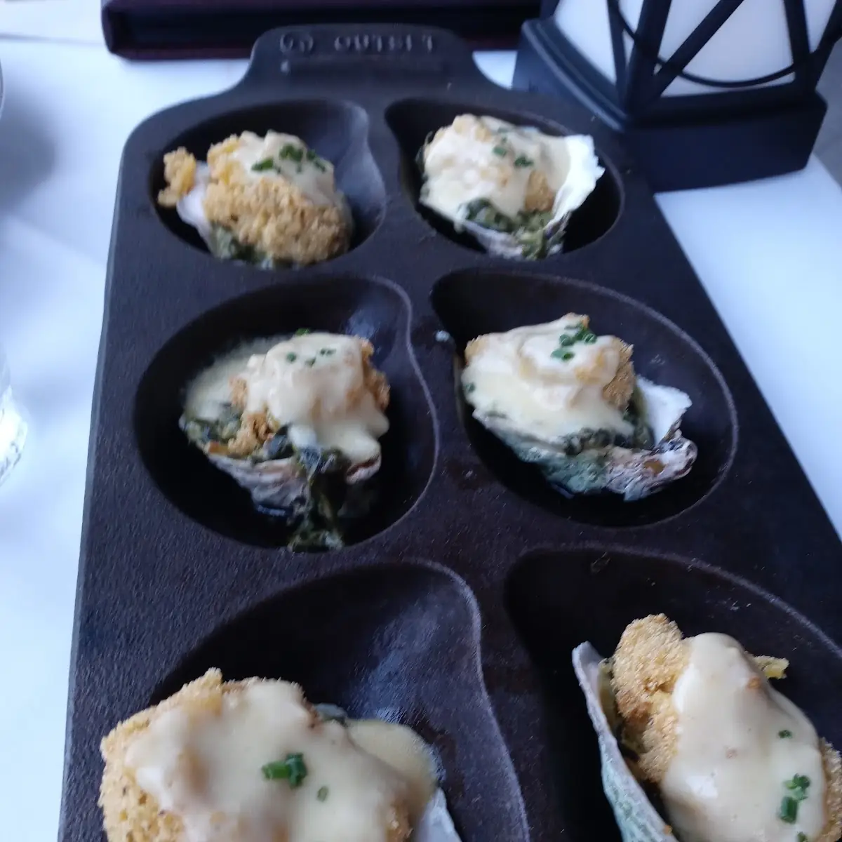 Fried Oysters Rockefeller