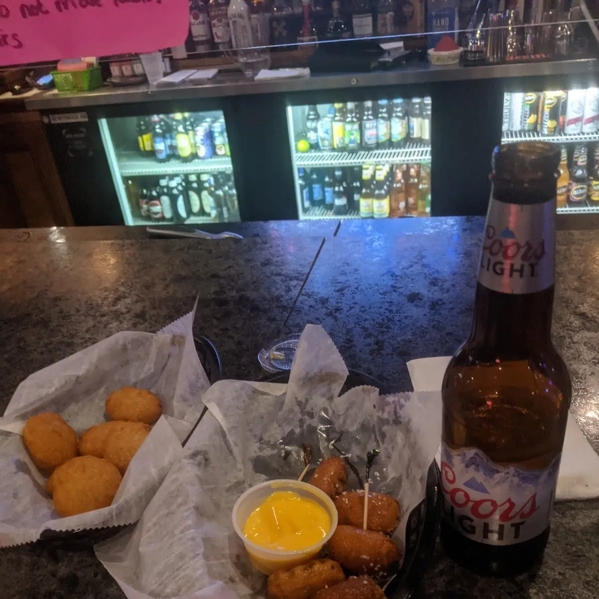 Cheese Curds and Macaroni and Cheese Bites