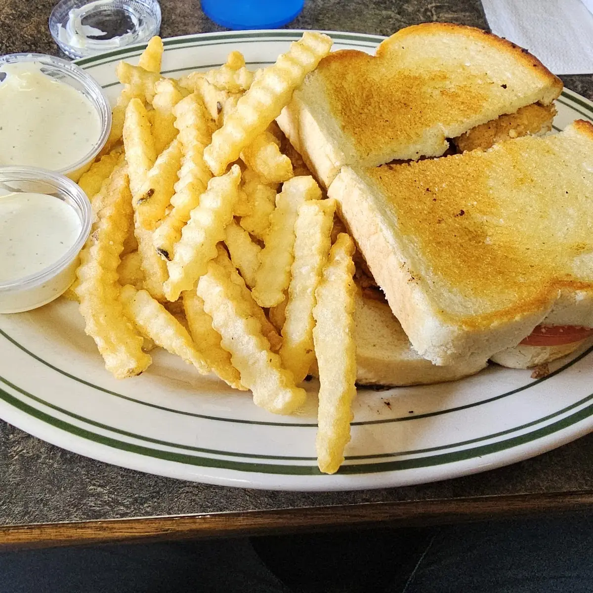 Chicken Strip Melt