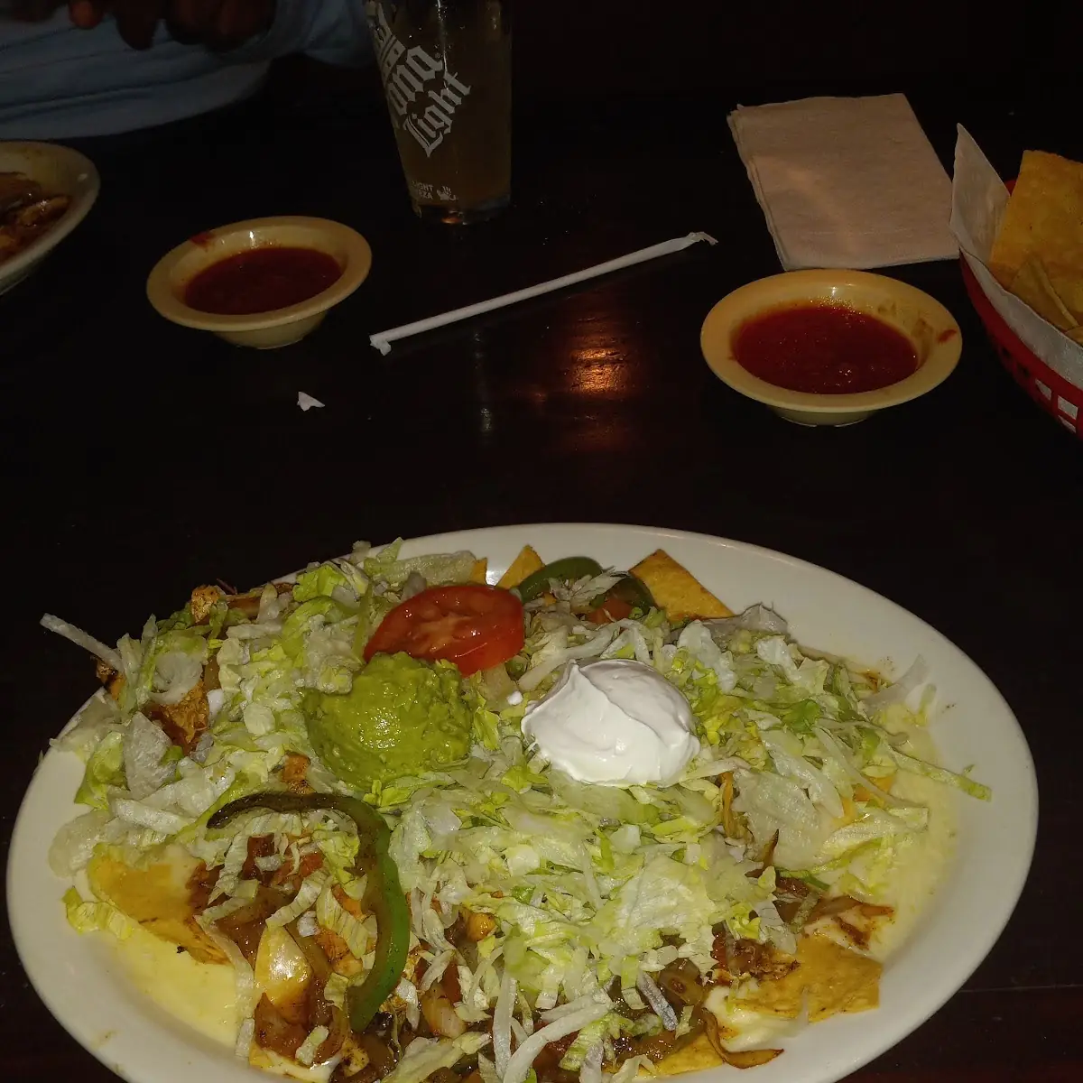 Chicken Nachos Supreme