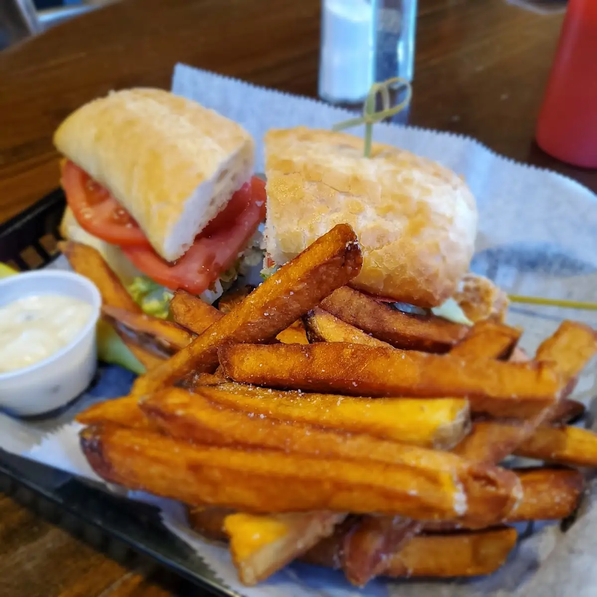 Beer Battered Cod Fish Grinder