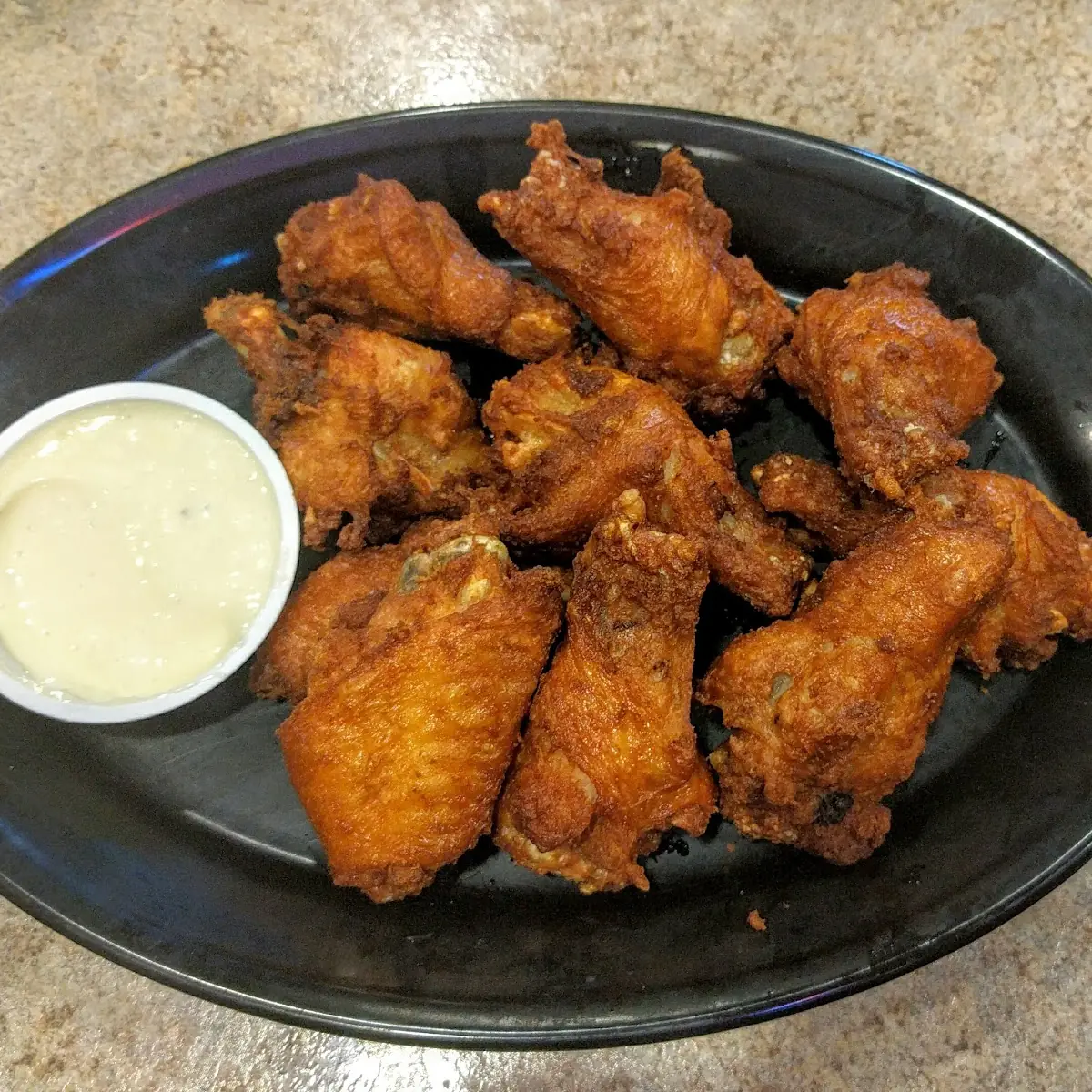 Wings with Blue Cheese