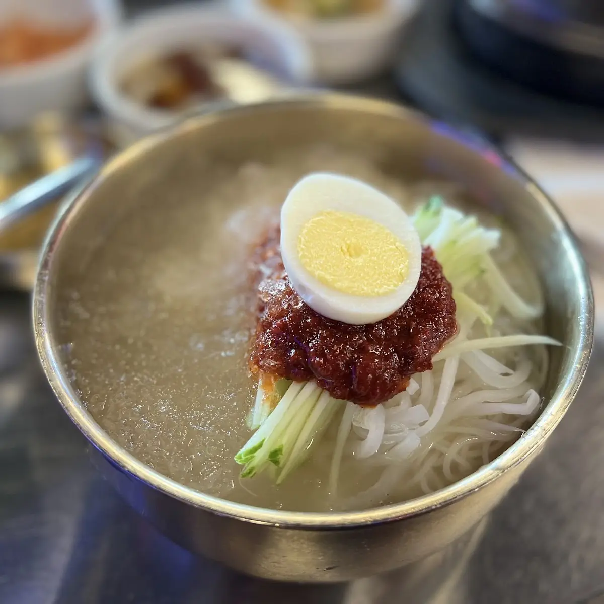 Radish Kimchi Cold Noodles