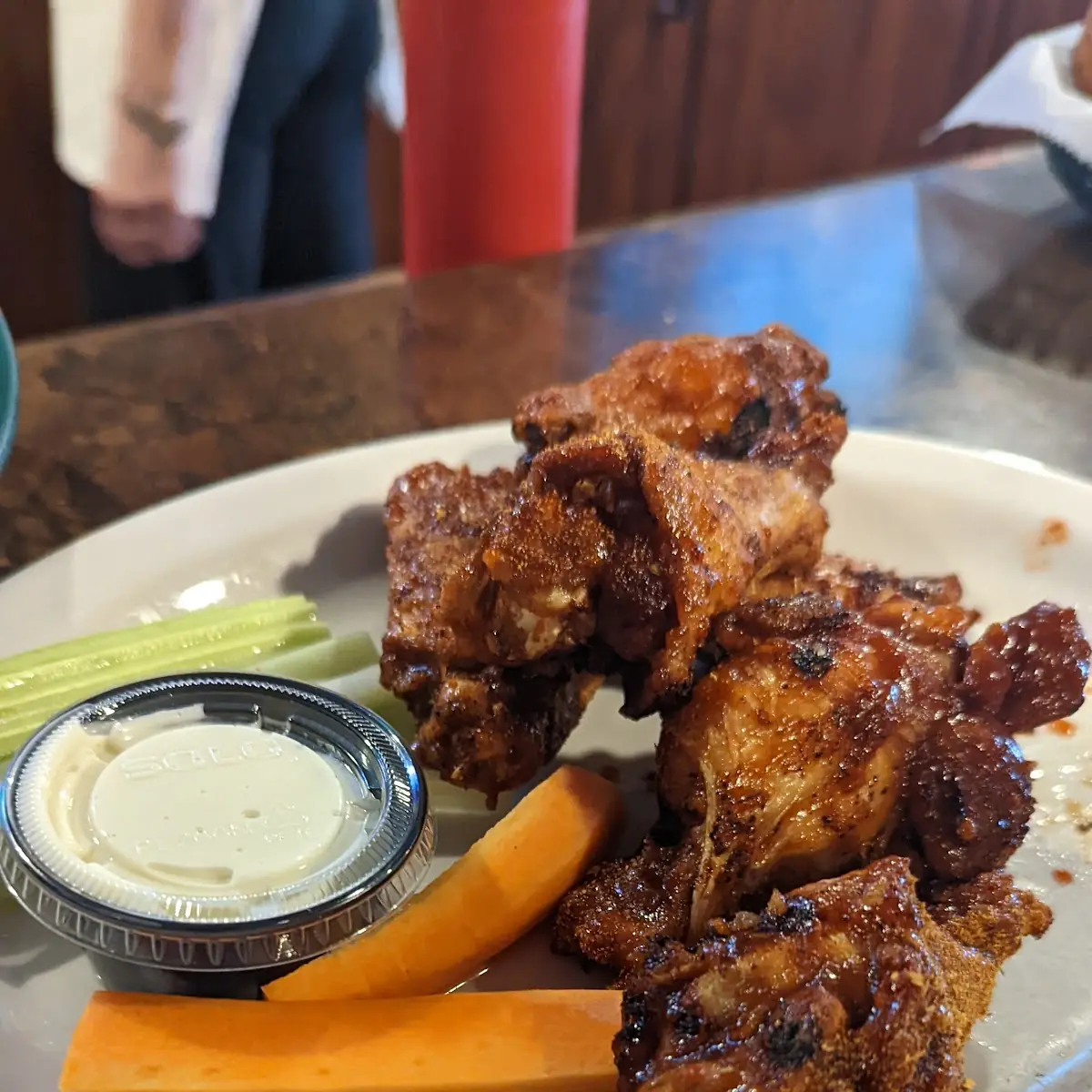 Barbecue Cajun Chicken Wings