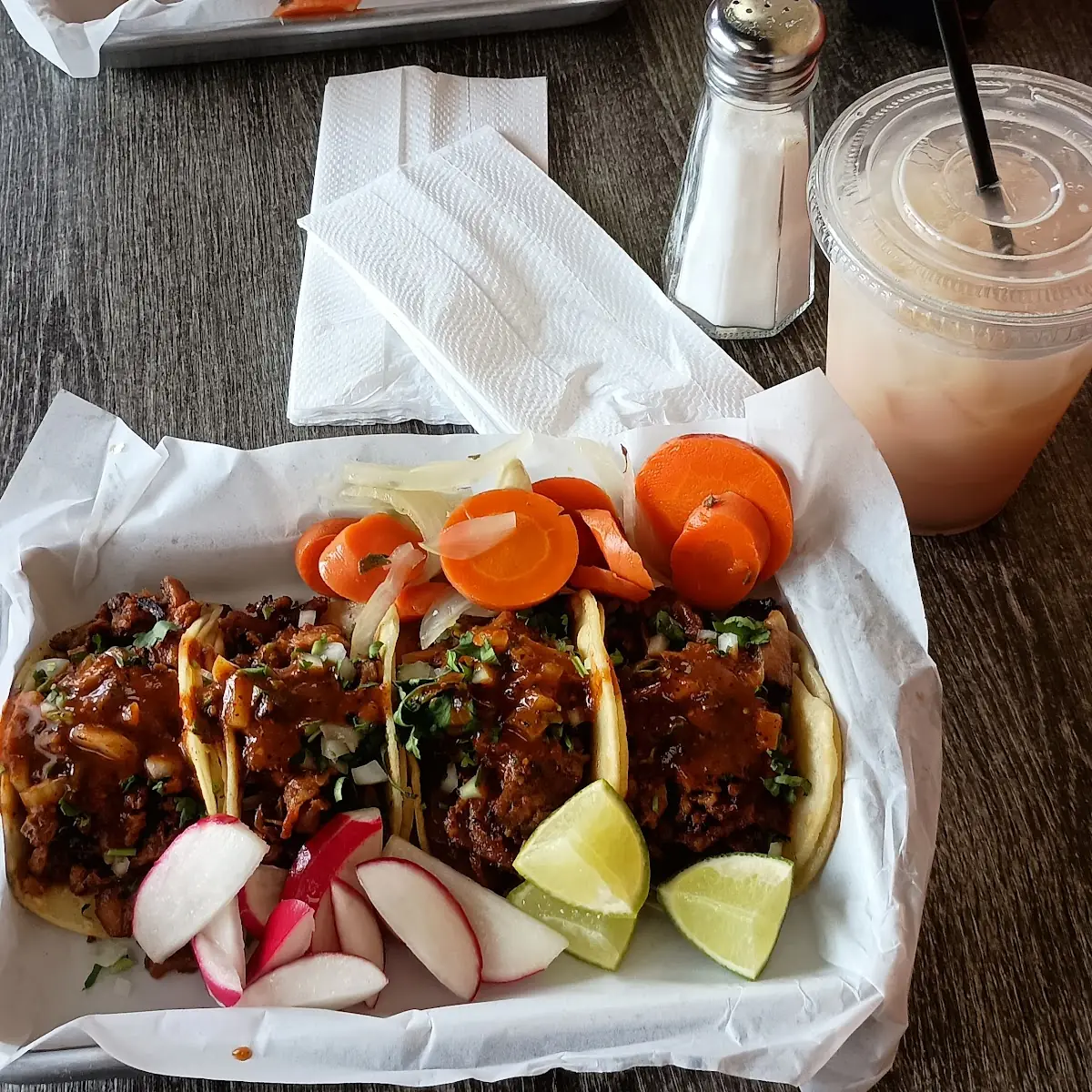 Al Pastor Tacos & Horchata
