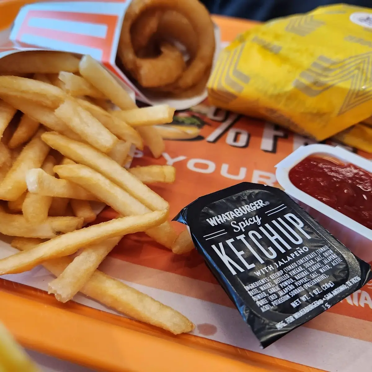 Fries and Spicy Ketchup