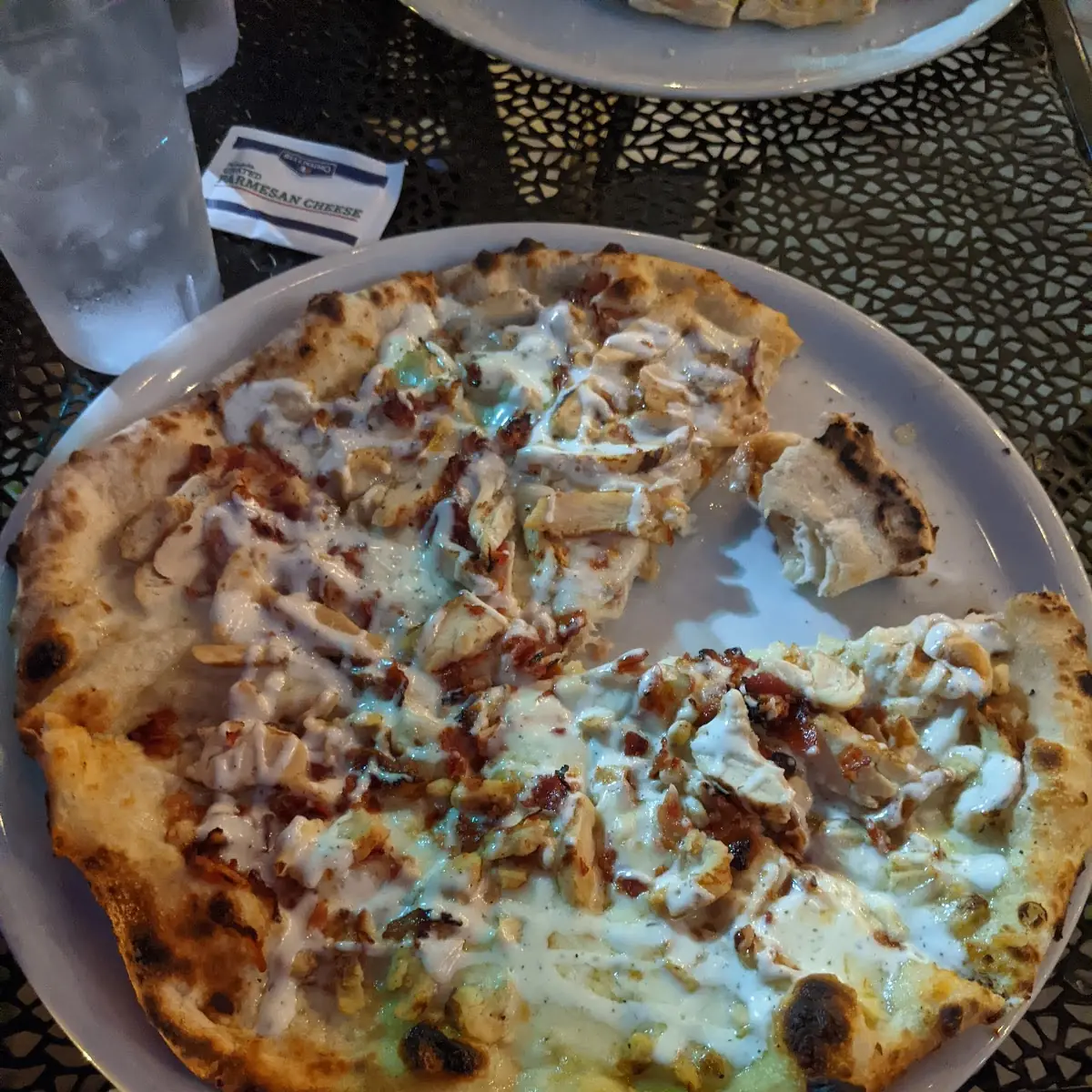 Chicken Bacon Ranch Pizza