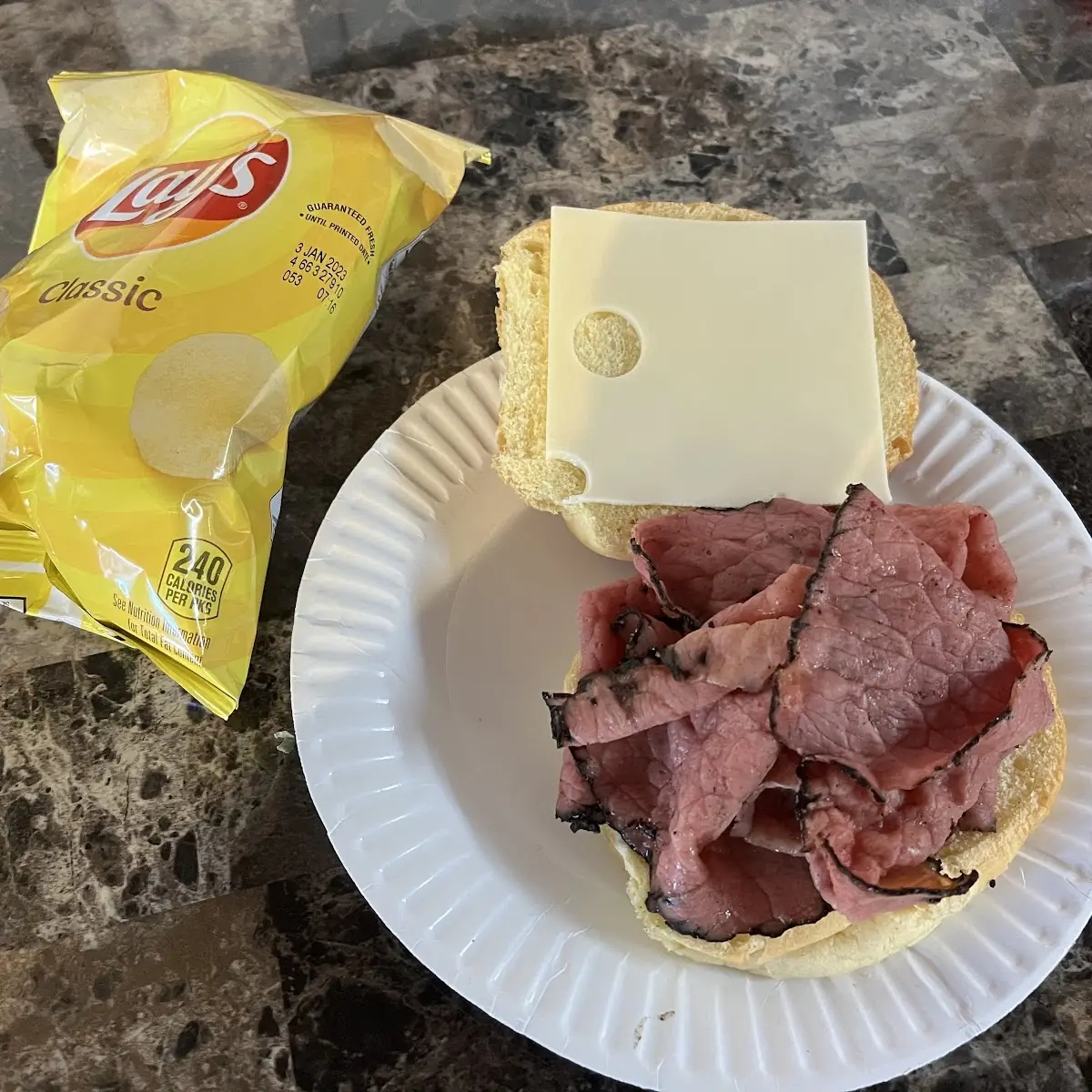 Roast Beef & Cheese