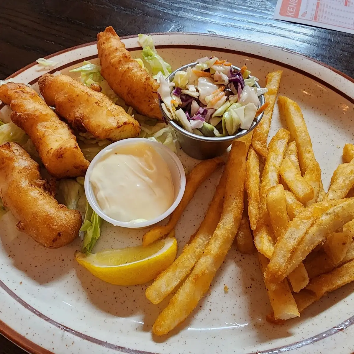 Beer Battered Fish & Chips