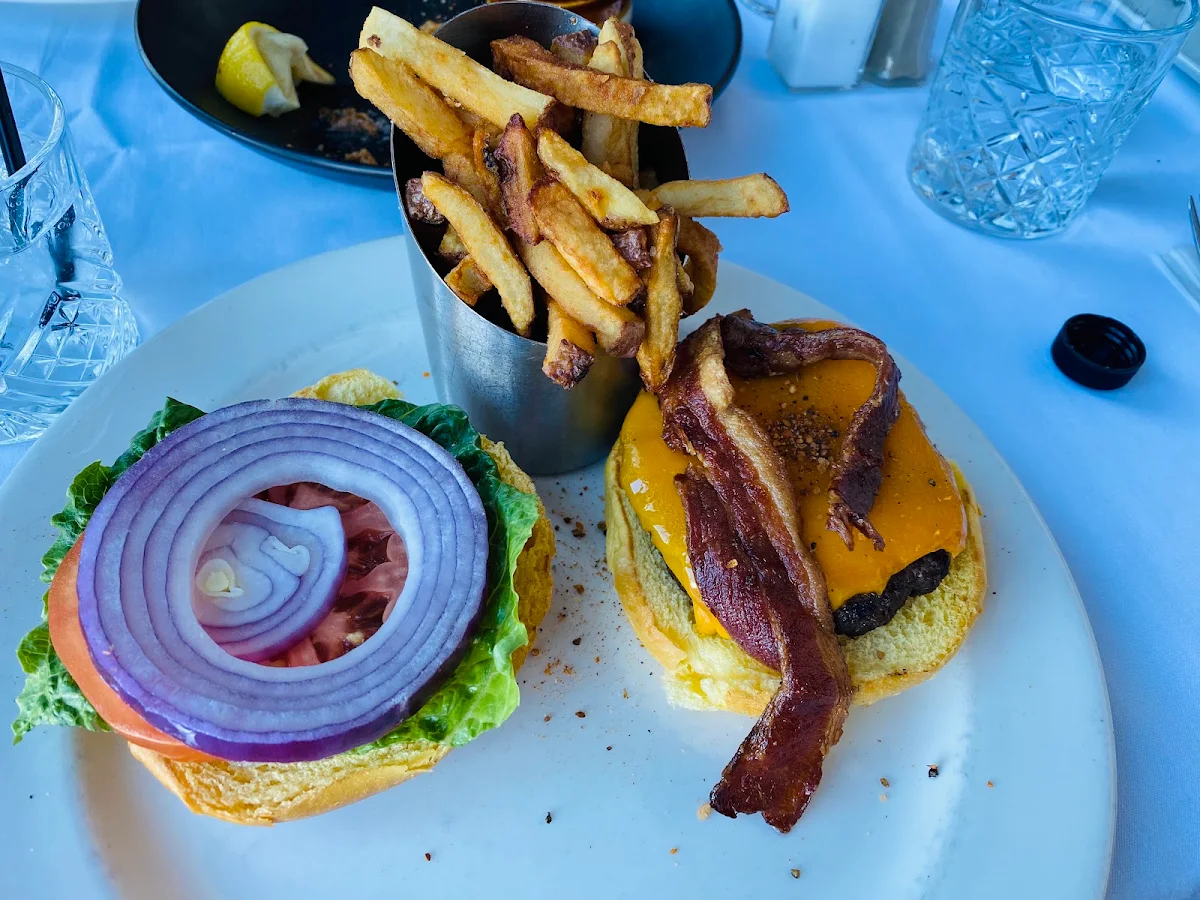 Cheeseburger, Mirela's Steakhouse and Cigar Lounge