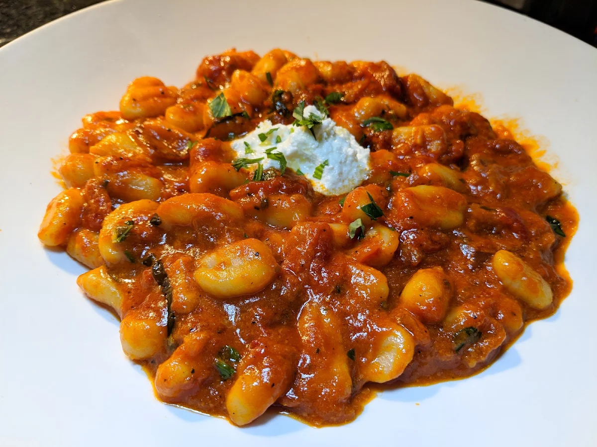 Gnocchi, Mirela's Steakhouse and Cigar Lounge