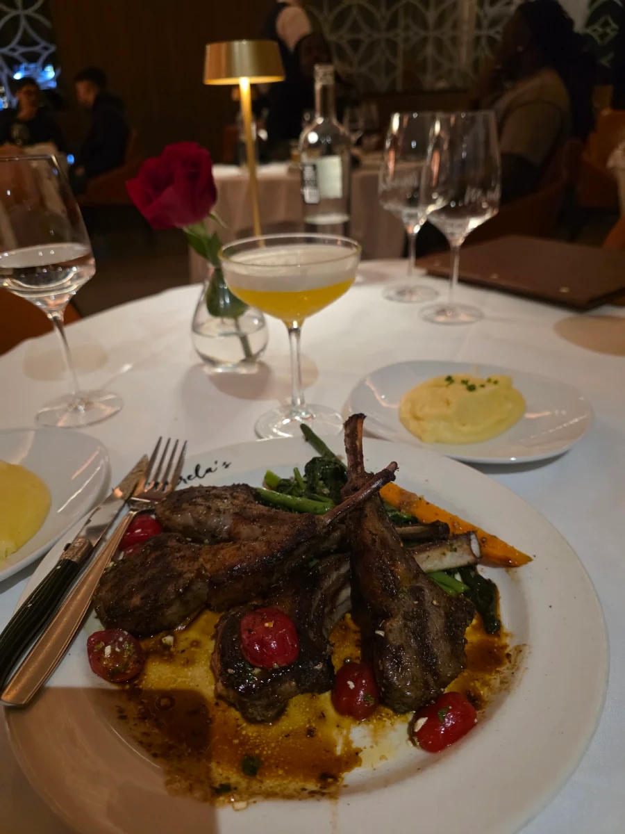Lamb Chops, Mirela's Steakhouse and Cigar Lounge