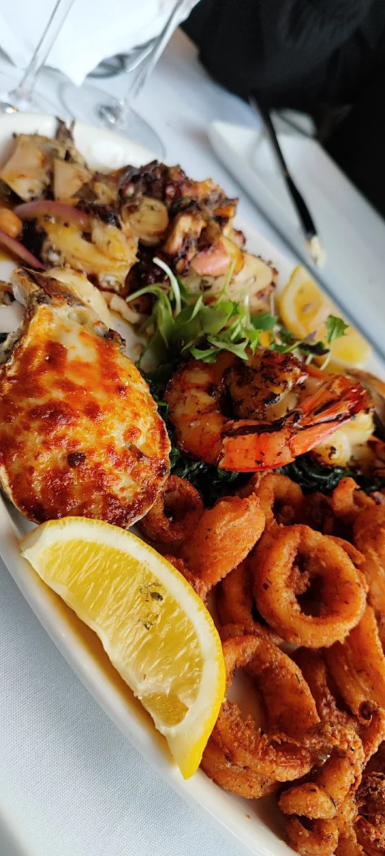 Seafood Platter for 2, Mirela's Steakhouse and Cigar Lounge