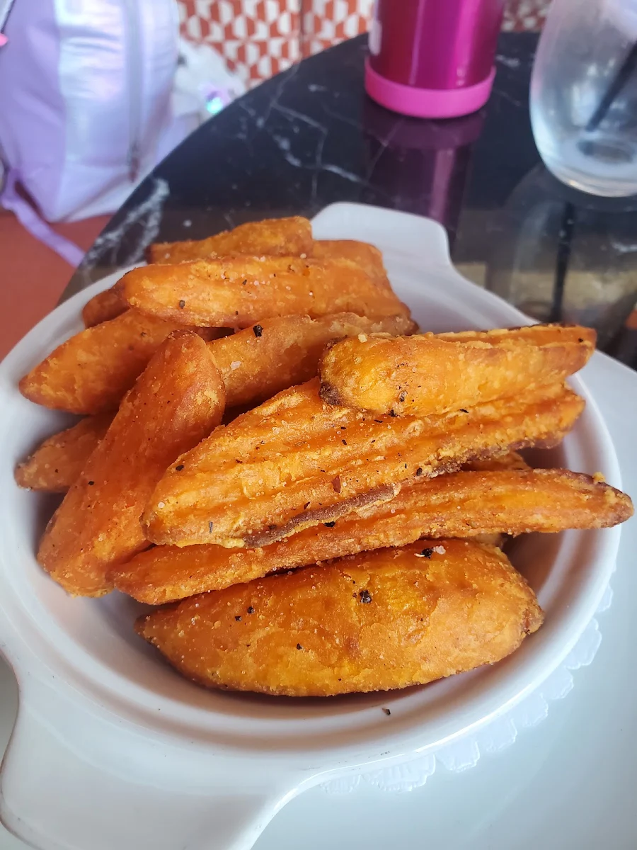 Sweet Potato Fries, Mirela's Steakhouse and Cigar Lounge