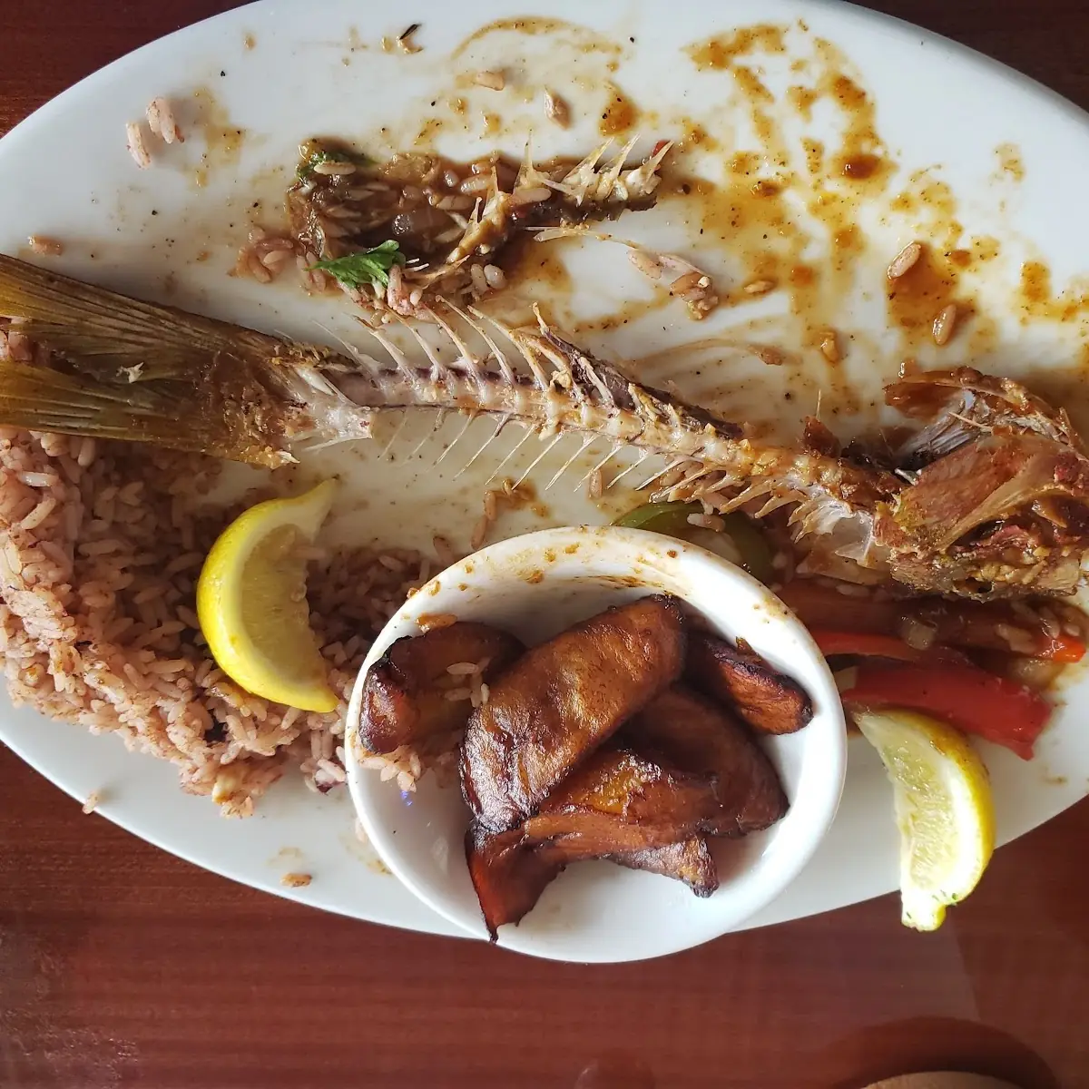 Brown Stew Fish