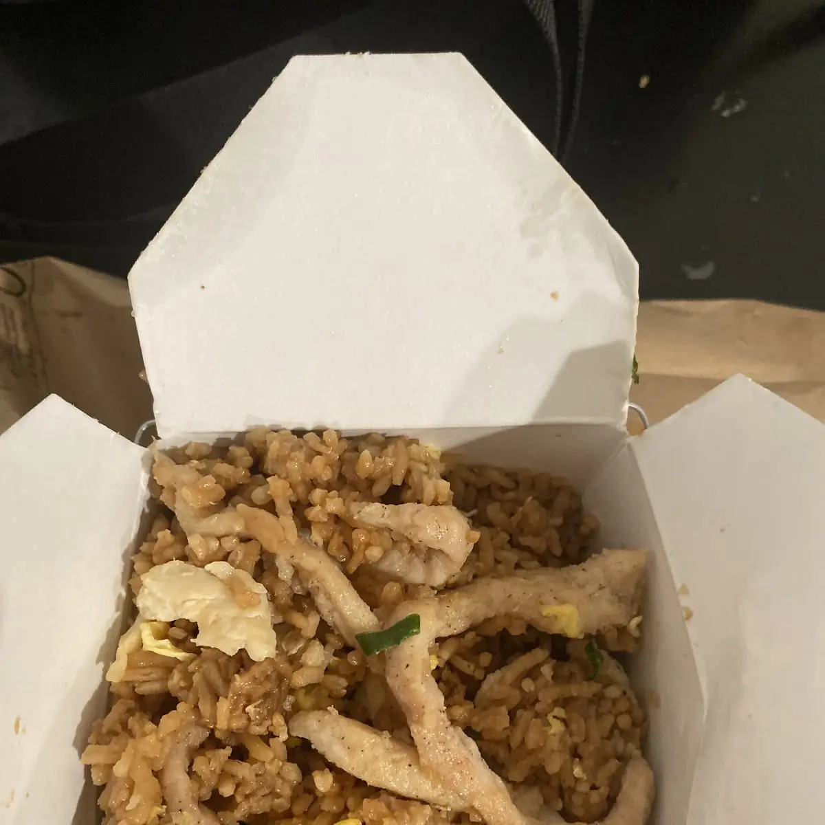 Vegetable Fried Rice Takeout