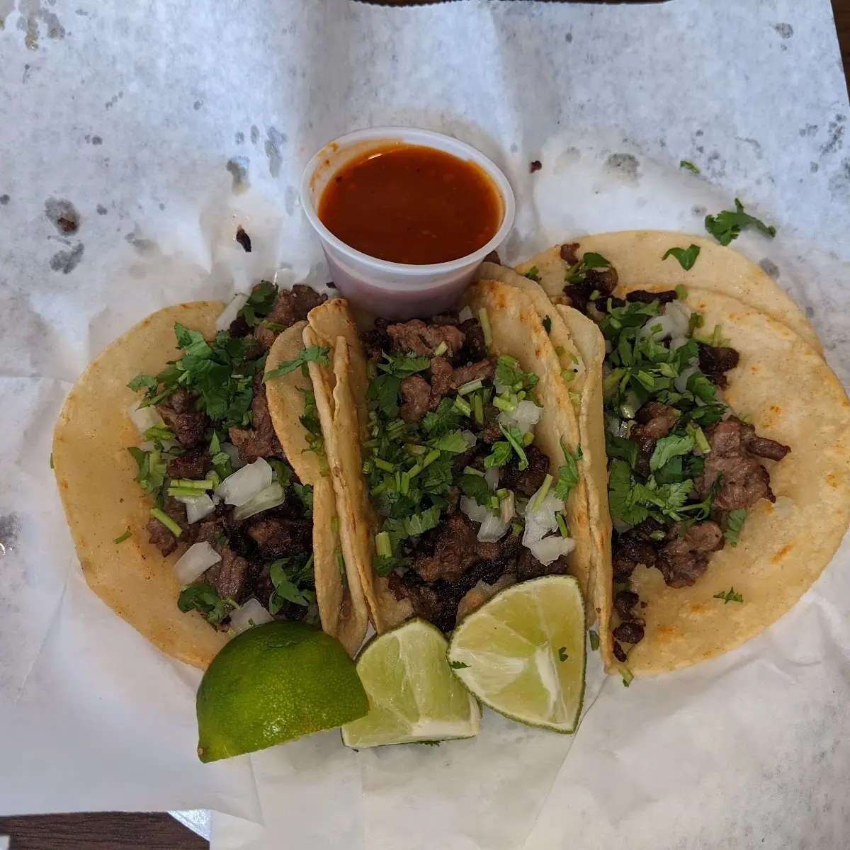 Three Street Tacos with Salsa