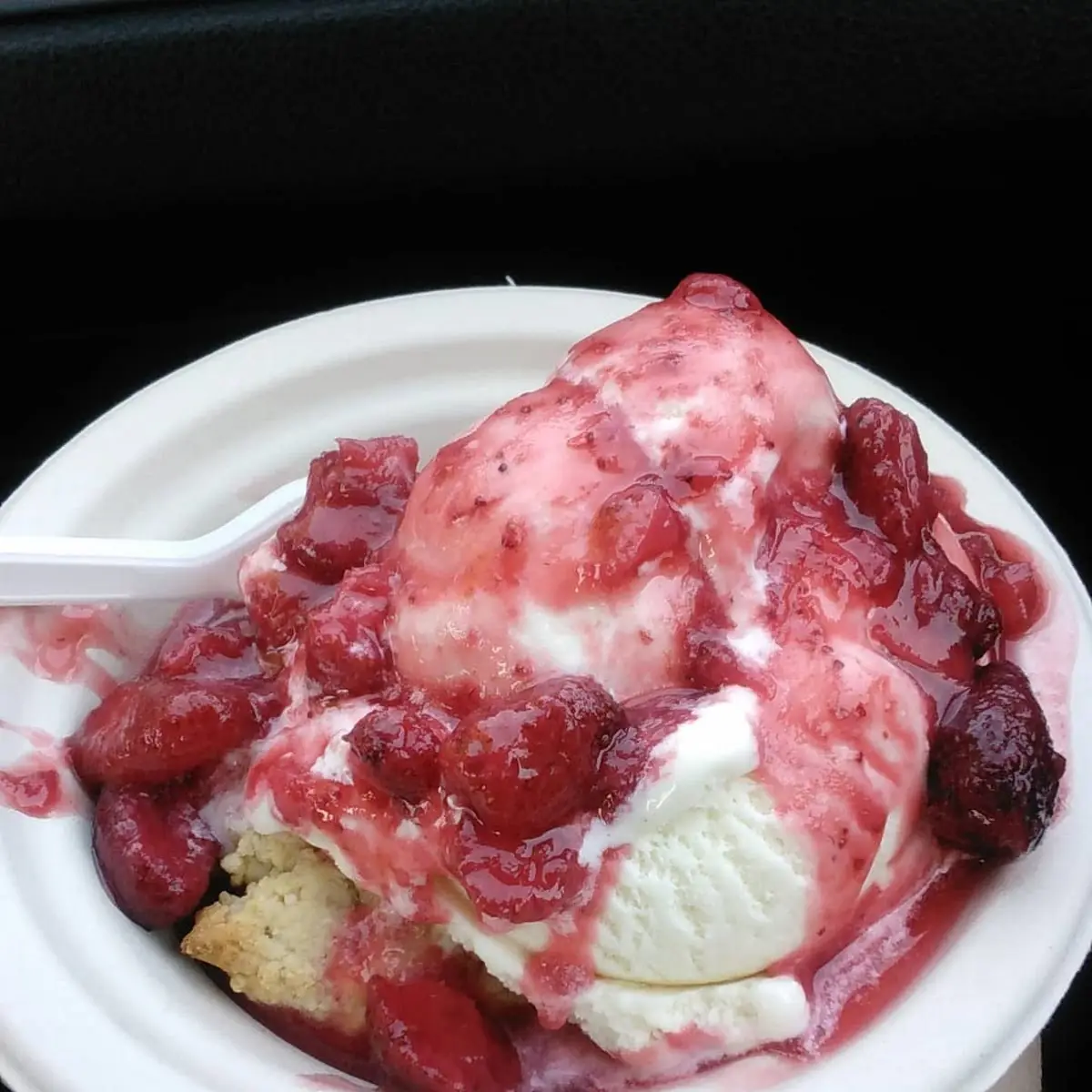 Strawberry Shortcake Sundae