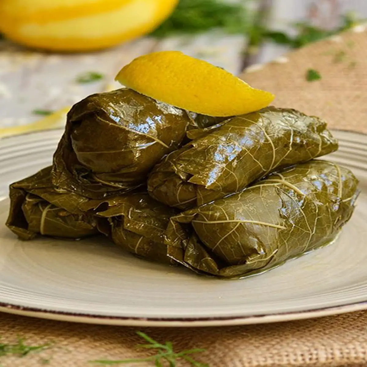 Stuffed Grape Leaves
