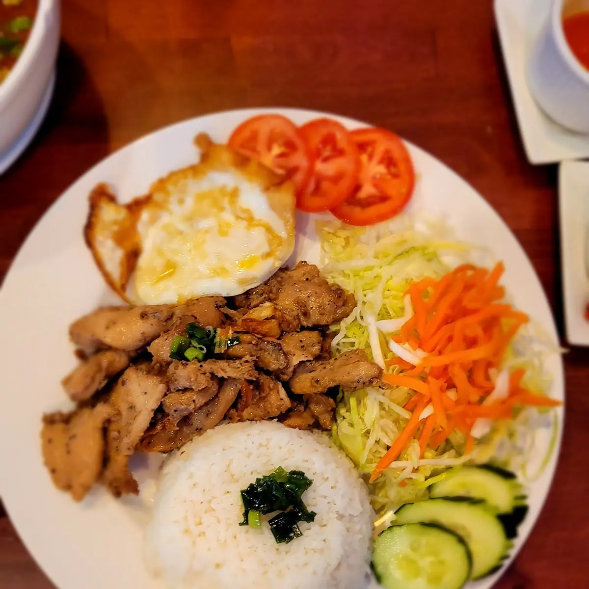 Grilled Pork Rice Dish – Cơm Heo Nướng