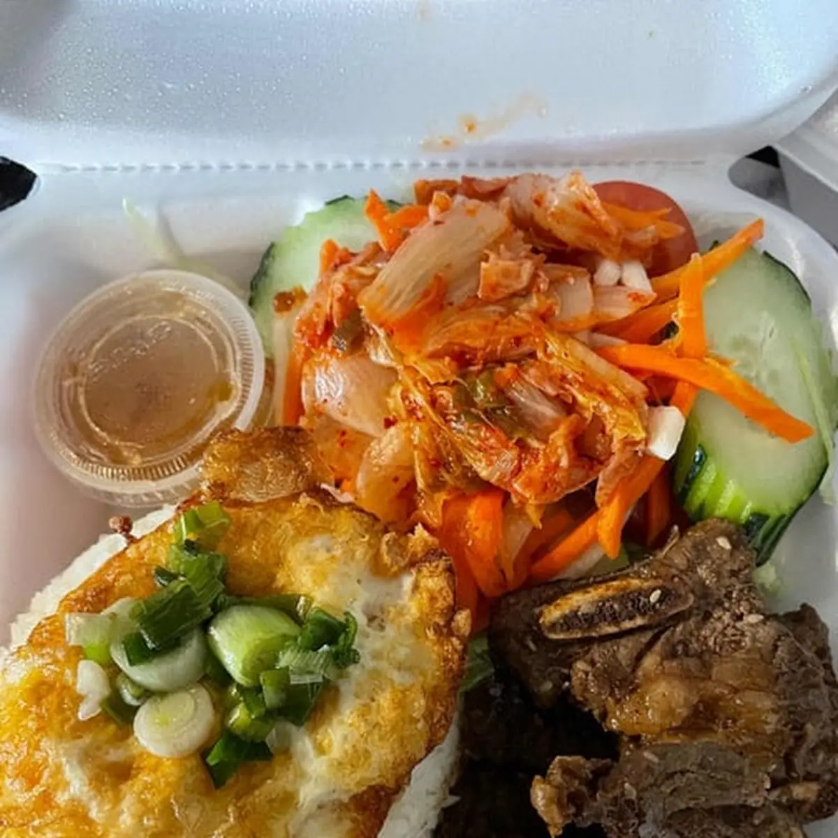 Korean BBQ Ribs Rice Dish – Cơm Sườn Bò Đại Hàn