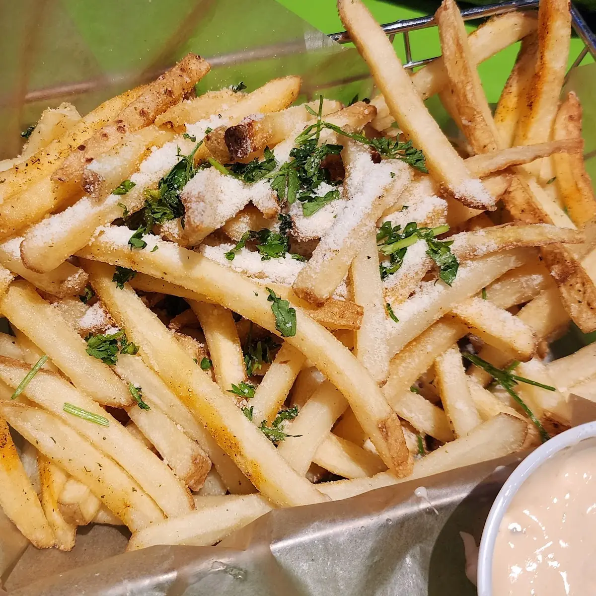 Garlic Parmesan Truffle Fries