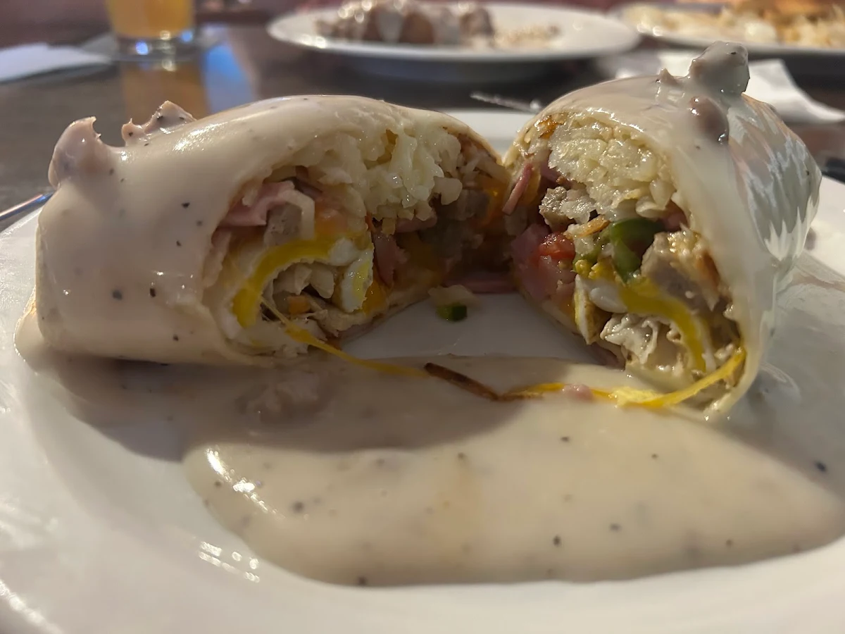 Breakfast Burrito with Gravy