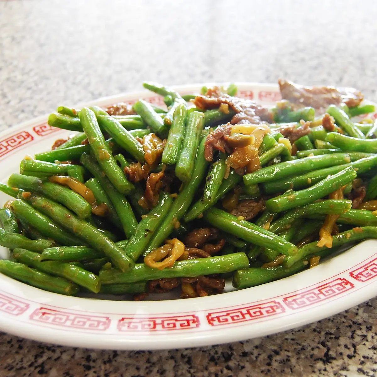 P11 Beef with String Beans Combo Platter