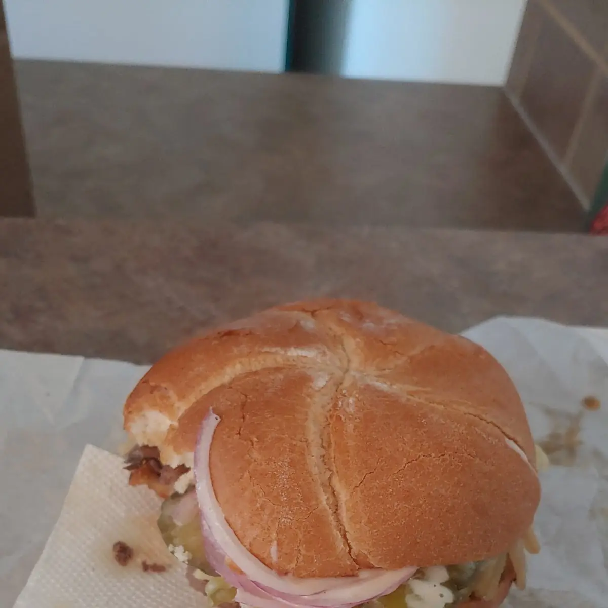 Mushroom Swiss Burger