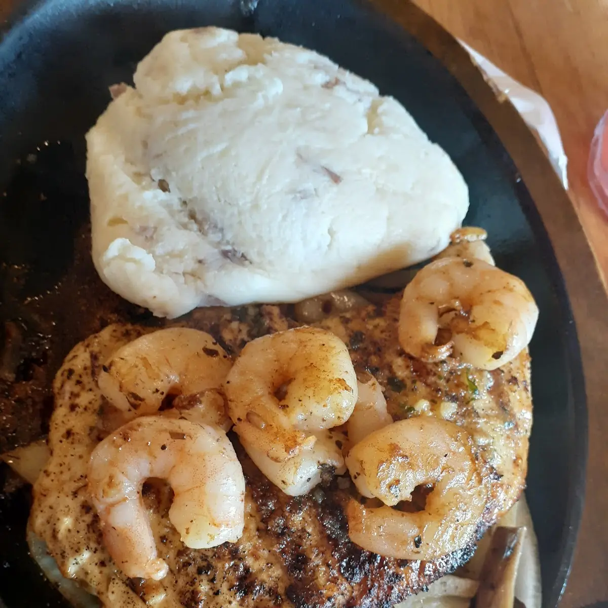 Shrimp 'N Parmesan Sirloin