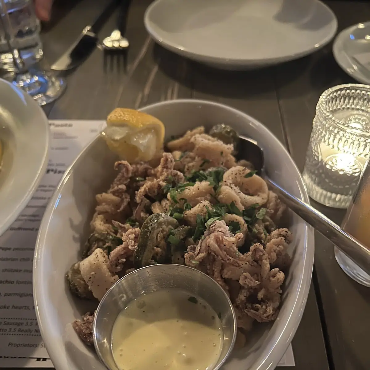 Wood-Fired Shrimp & Calamari