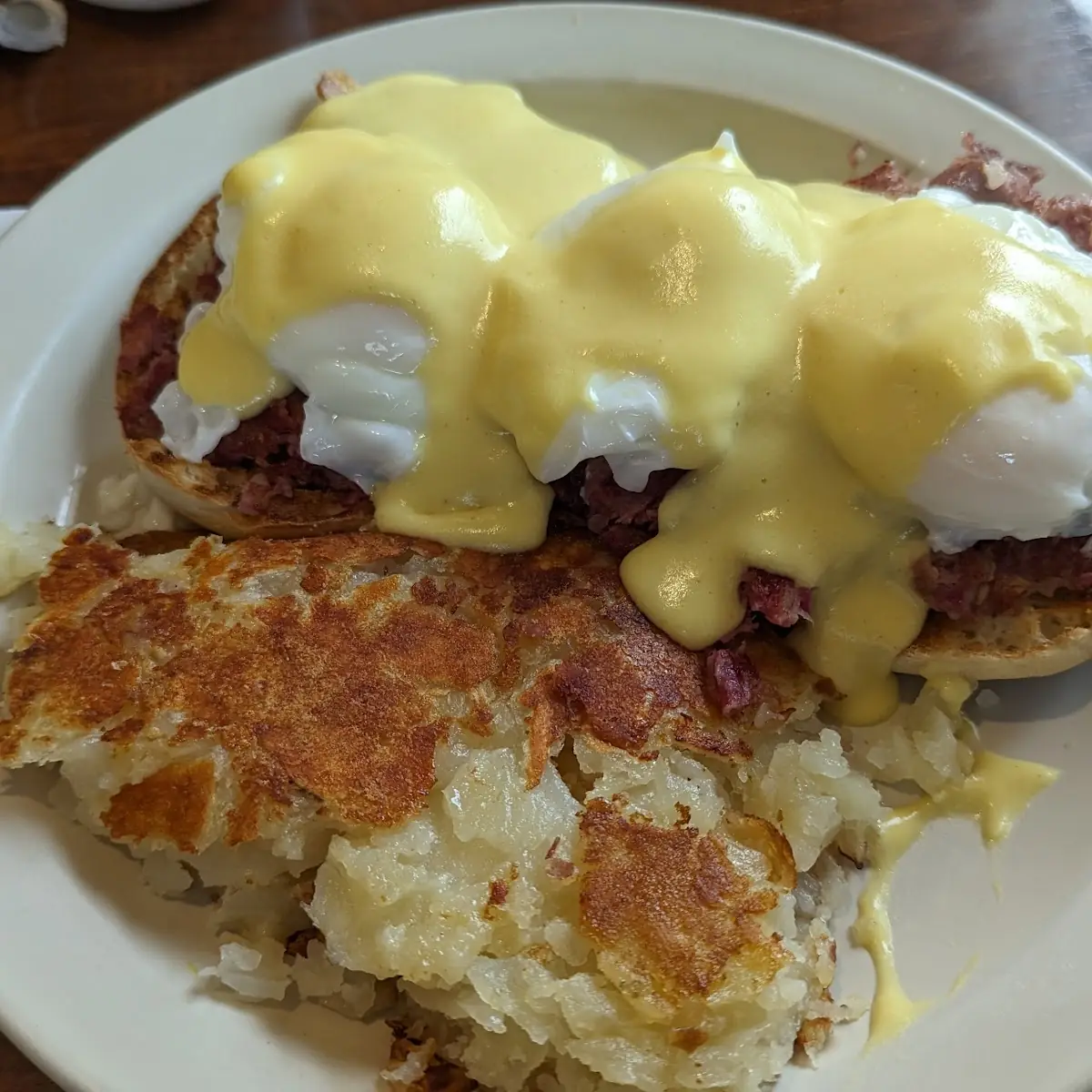 Corned Beef Hash Benedict
