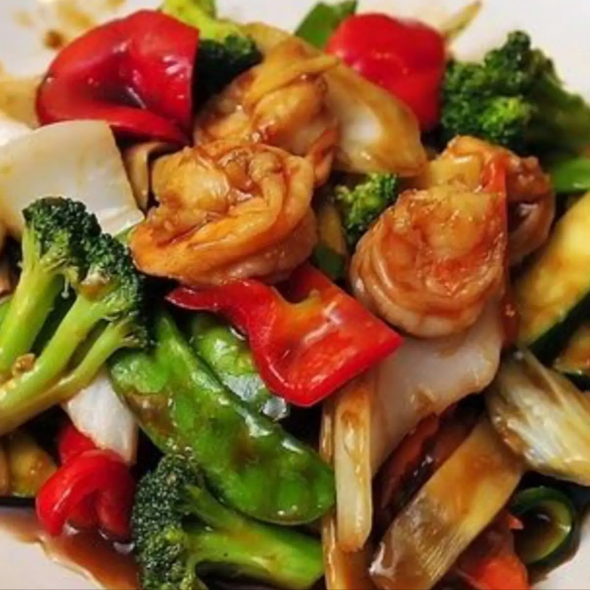 1. Steamed Mixed Vegetable with Chicken