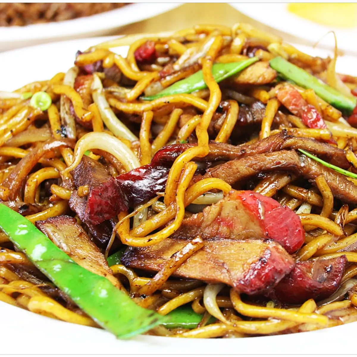 Roast Pork Chow Mein